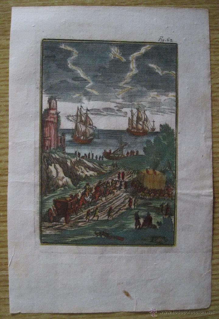 Arte: Vista al mar.1685.Mallet - Foto 2