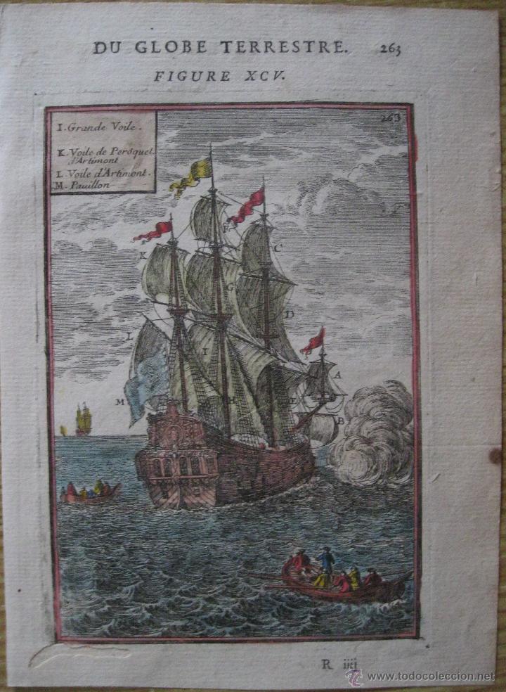 Arte: Gale&oacute;n I.1683.Mallet - Foto 1