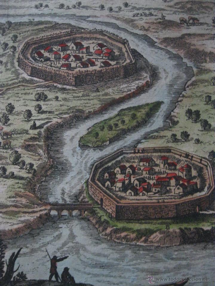 Arte: Ciudades amuralladas, 1696.Mallet - Foto 3