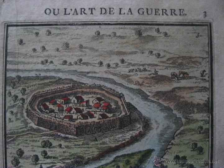 Arte: Ciudades amuralladas, 1696.Mallet - Foto 4