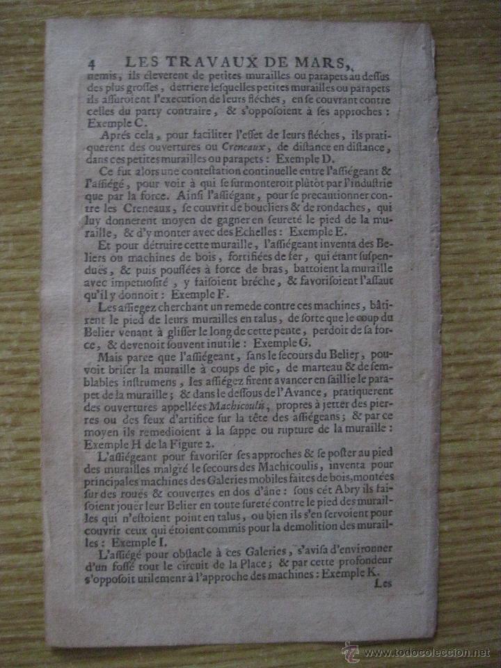 Arte: Ciudades amuralladas, 1696.Mallet - Foto 6