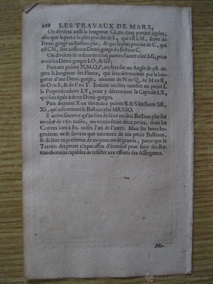 Arte: Ciudad fortificada, 1696.Mallet - Foto 5