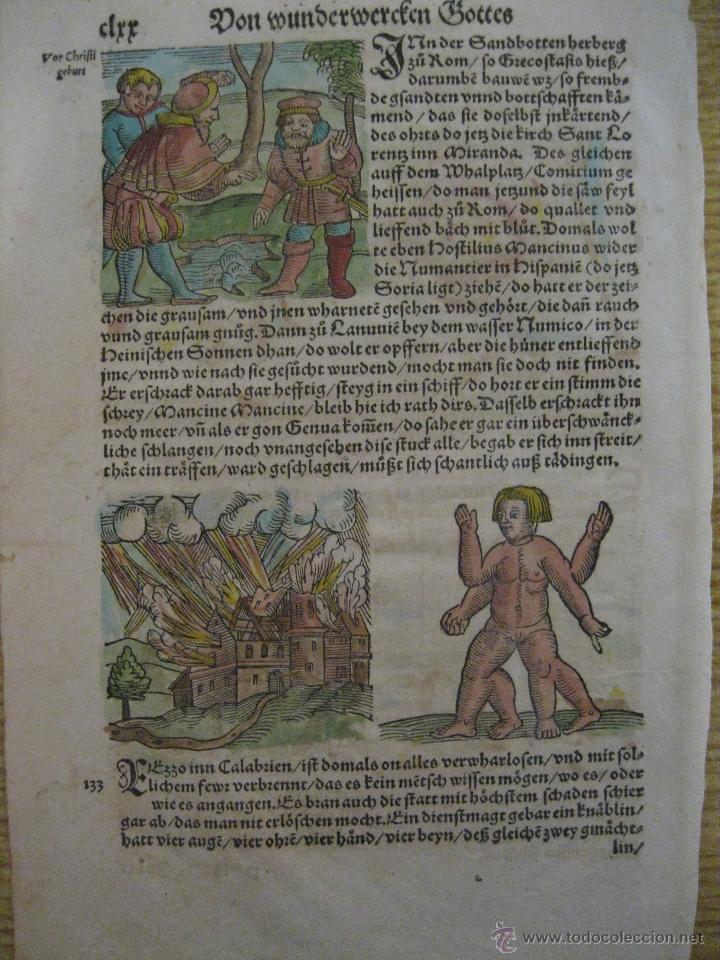 Arte: Augurios y presagios V, Lycosthenes.1557 - Foto 6