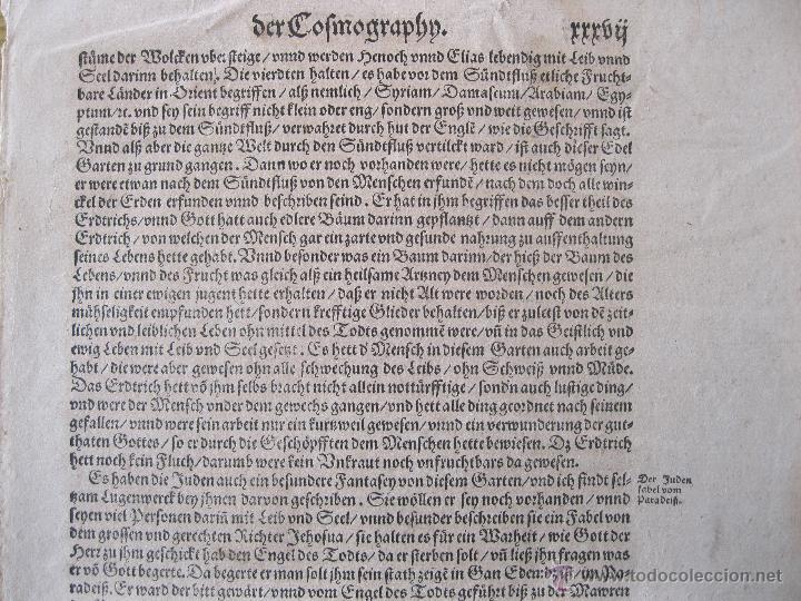 Arte: Letra capitular coloreada, M&uuml;nter, 1572 - Foto 3