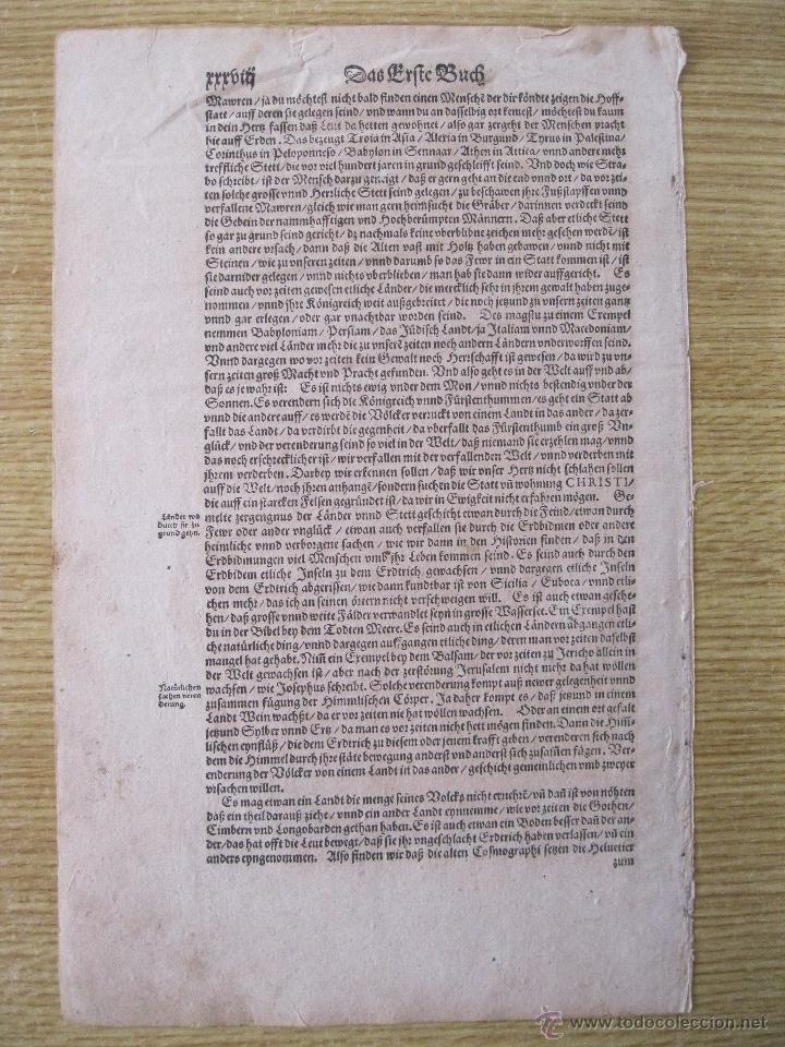 Arte: Letra capitular coloreada, M&uuml;nter, 1572 - Foto 5