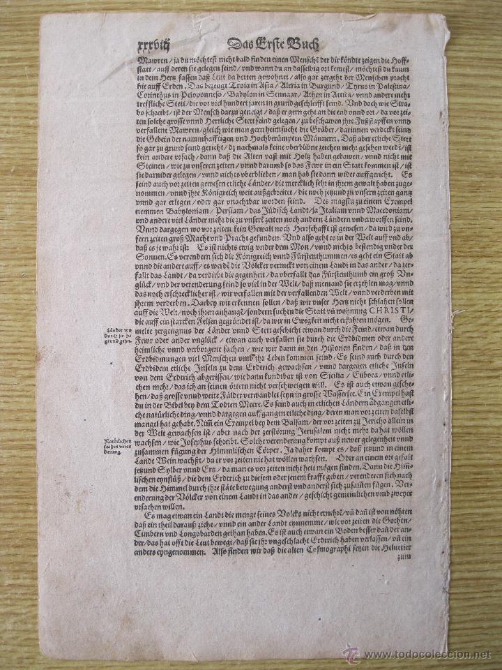 Arte: Letra capitular coloreada, M&uuml;nter, 1572 - Foto 6