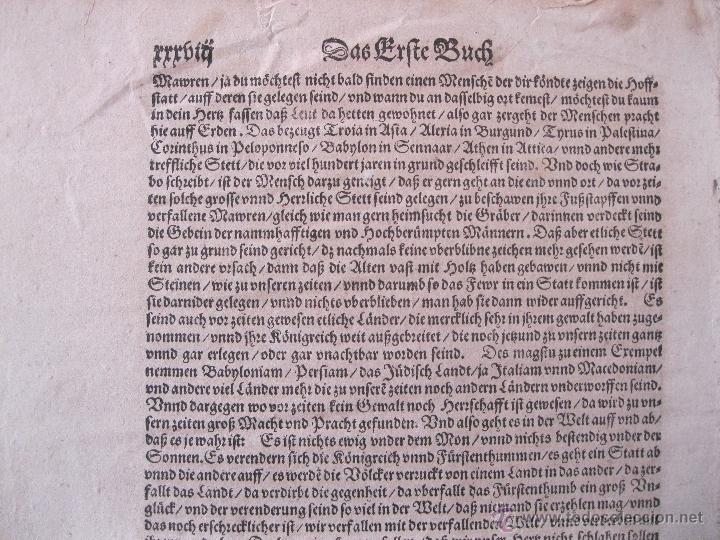 Arte: Letra capitular coloreada, M&uuml;nter, 1572 - Foto 7