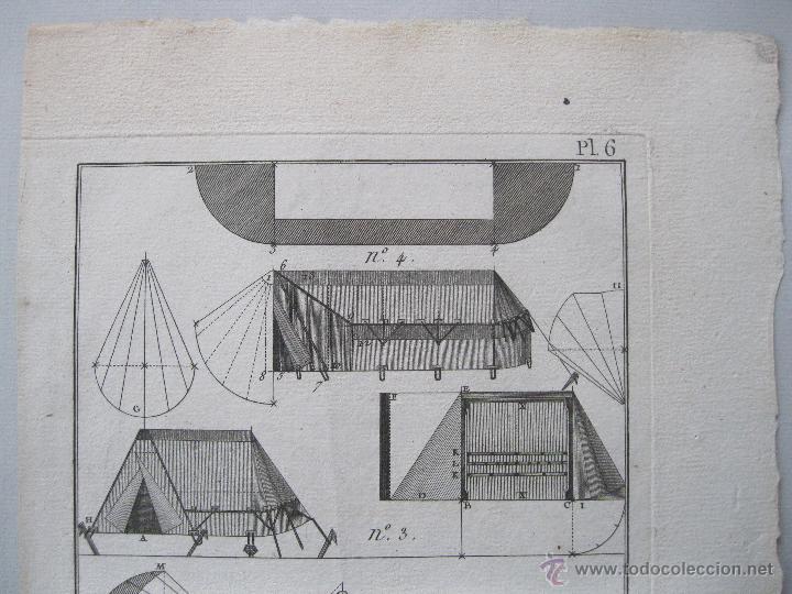 Arte: Oficios.Tapissier.Diderot et DAlembert, 1779. - Foto 4