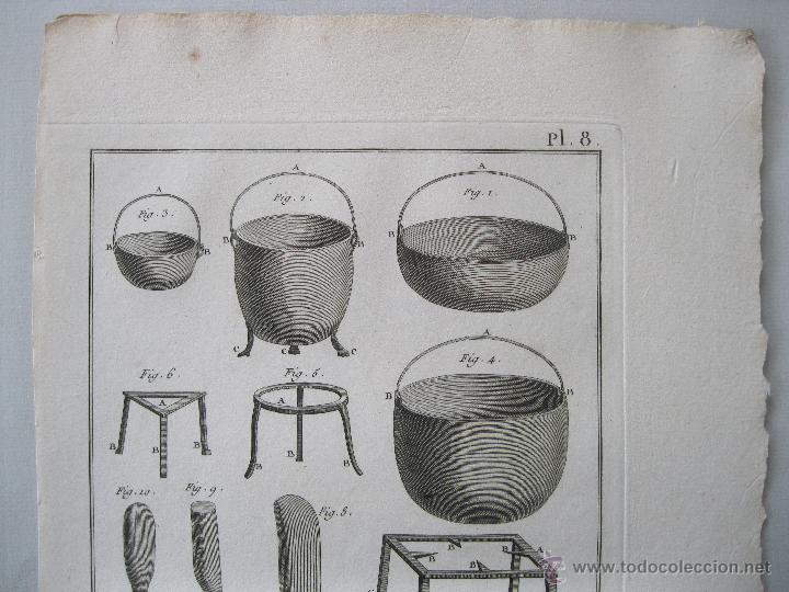 Arte: Oficios. Tabletier Cornetier,Outils III. Diderot y DAlembert.1779 - Foto 3