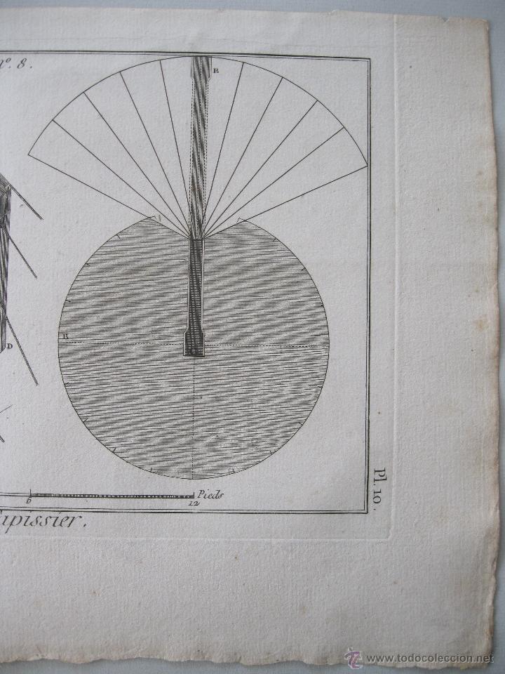 Arte: Oficios. Tapissier VI. Diderot y DAlembert.1779 - Foto 3