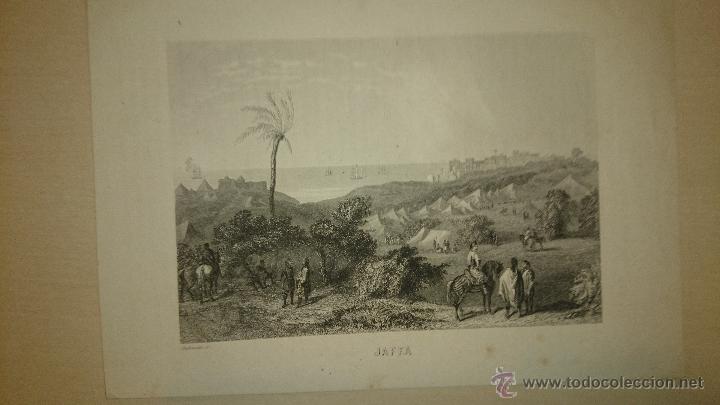 Arte: JAFFA - 1840 - OUTHWAITE - AGUAFUERTE