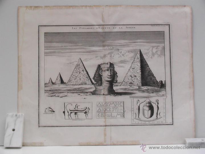 Arte: Les Pyramides d&rsquo;Egypte et la Sphinx (Pir&aacute;mides de Egipto y Esfinge) - Foto 1
