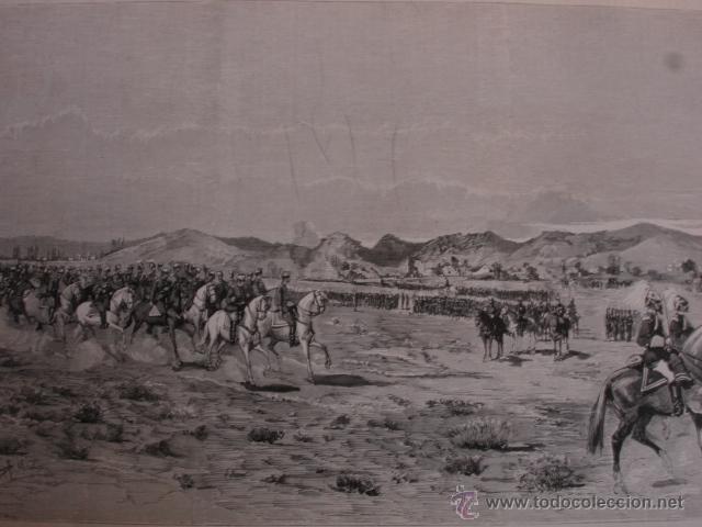Arte: ALAVAMANIOBRAS MILITARES EN LARRA DE ANTEZANA  .A&Ntilde;O 1878