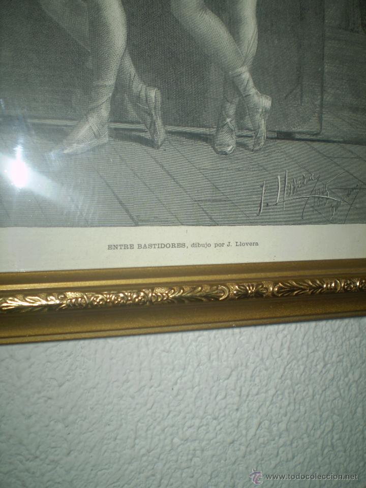 Arte: BAILARINAS GRABADO DE LIBRO - Foto 2