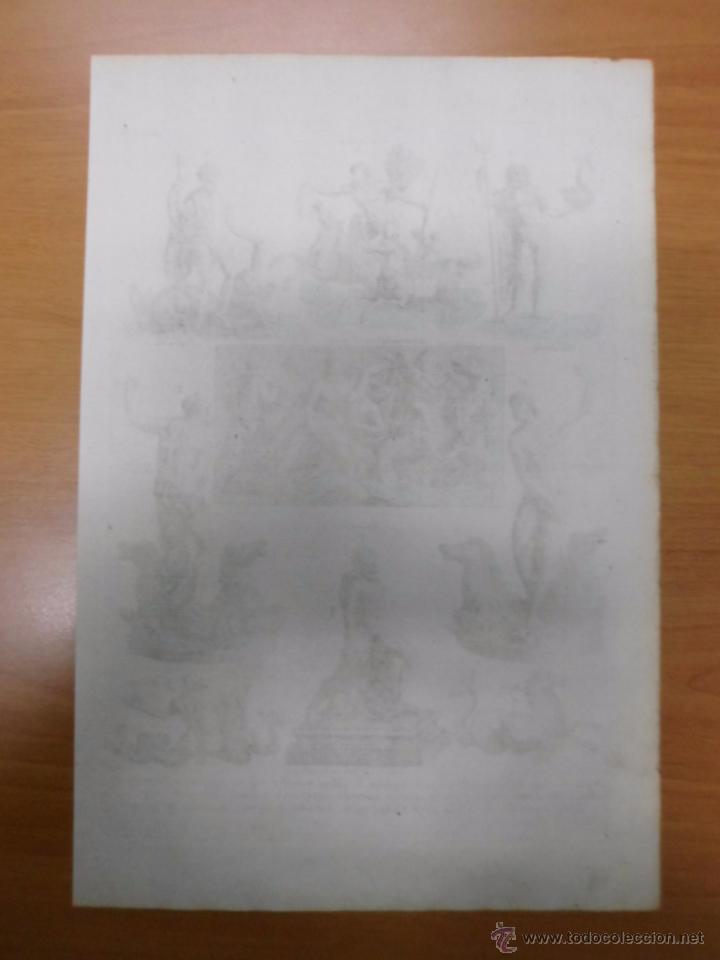 Arte: Dioses mitol&oacute;gicos del mar, 1757, Montfaucon - Foto 5
