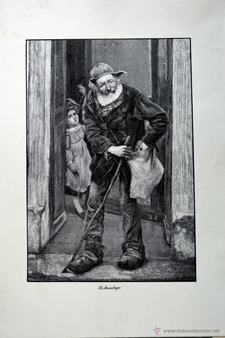 Kunst: colecci&oacute;n de 5 grabados 1920 espa&ntilde;oles de la escuela italiana de verni