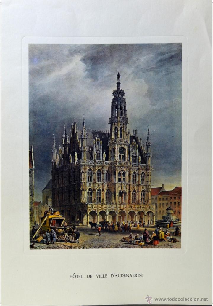 Kunst: grabado hotel de ville d audenaerde