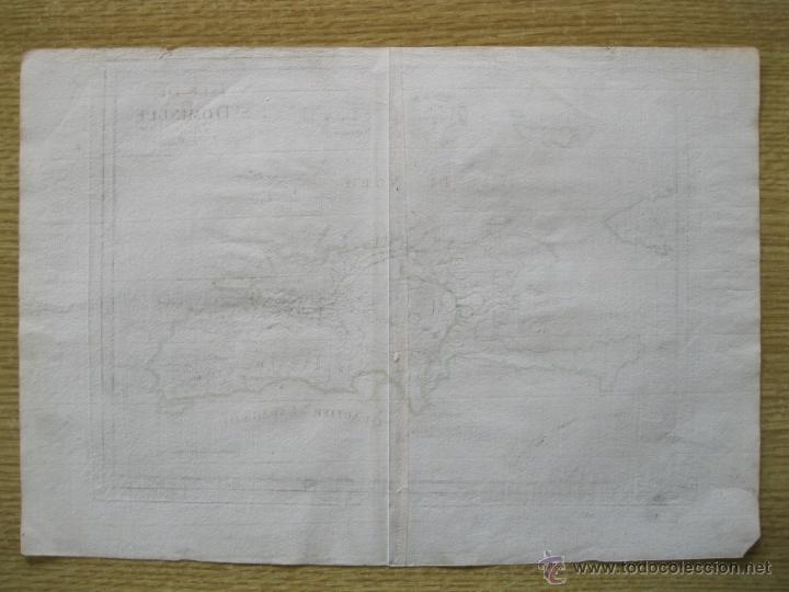 Arte: Mapa de Santo Domingo, 1746. Le Rouge - Foto 2