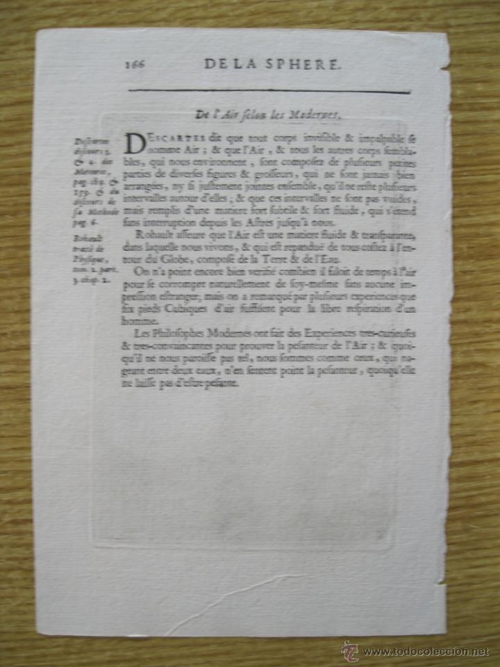 Arte: Geof&iacute;sica, Sol y Luna, 1683. Mallet - Foto 4