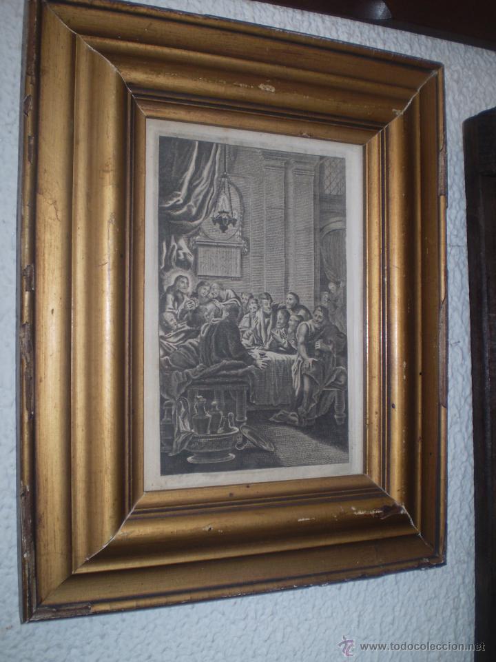 Arte: GRABADO S XVII ULTIMA CENA - Foto 2