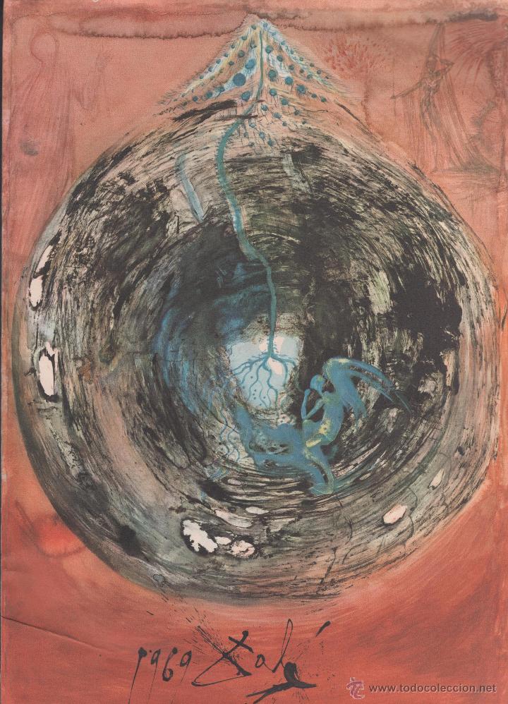 Arte: L20-5 SALVADOR DALI  Reproduccion del original realizado exclisivamente para HOECHST IBERICA S.A. en