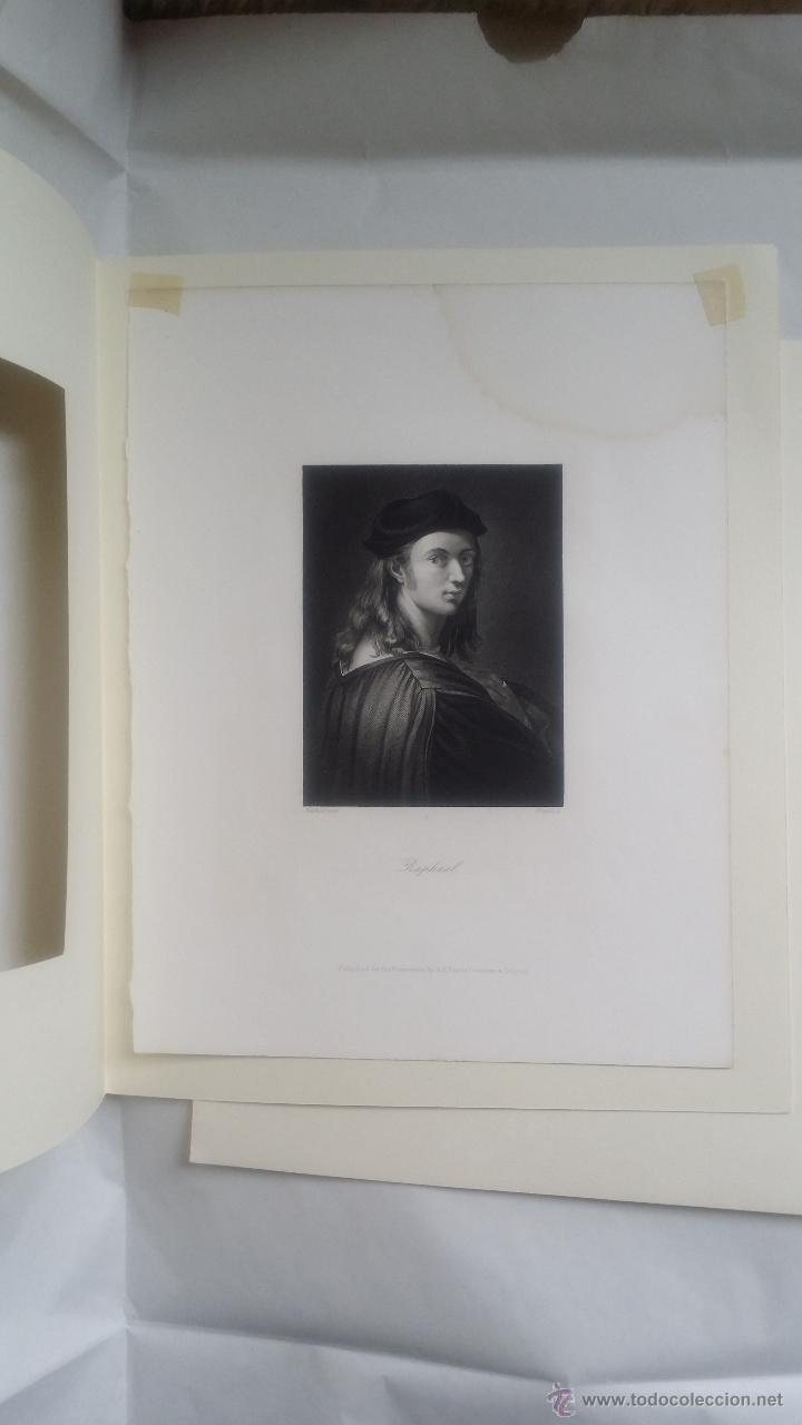 Arte: PAYNE: Raphael / grabado 1850 - Foto 3