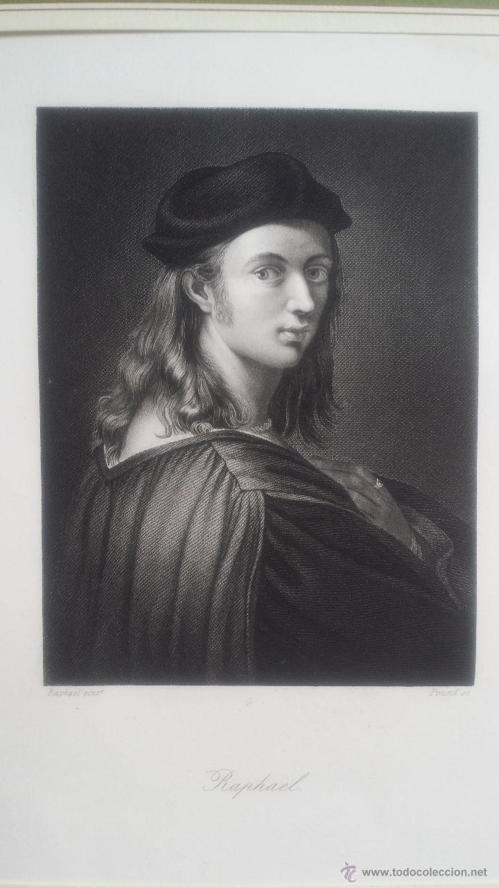 Arte: PAYNE: Raphael / grabado 1850 - Foto 4