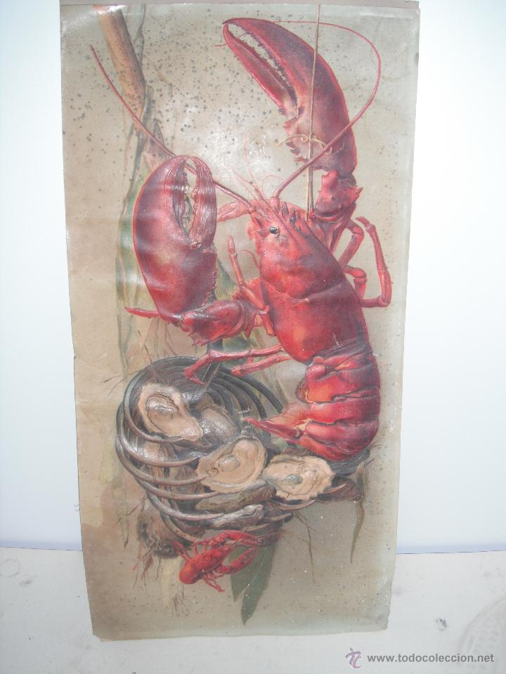 Art: lamina decorativa marisco