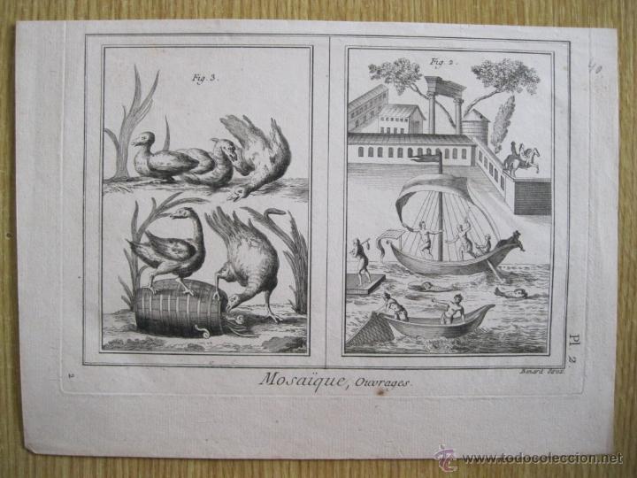 Arte: Mosaico, 1770. Diderot/DAlembert - Foto 1