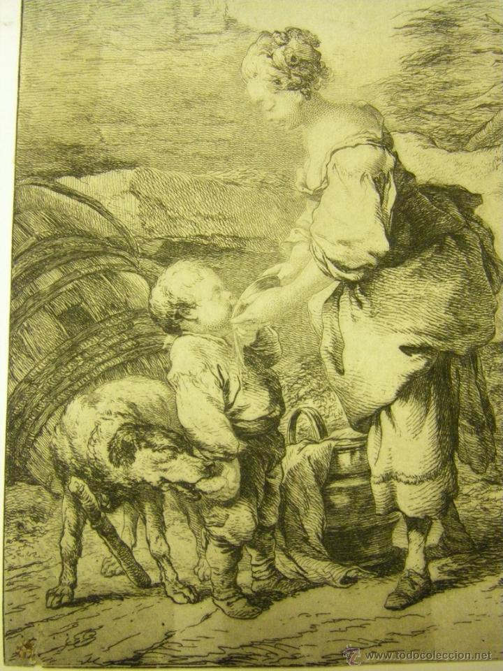 grabado basado en el dibujo del pintor inglés p Comprar Grabados
