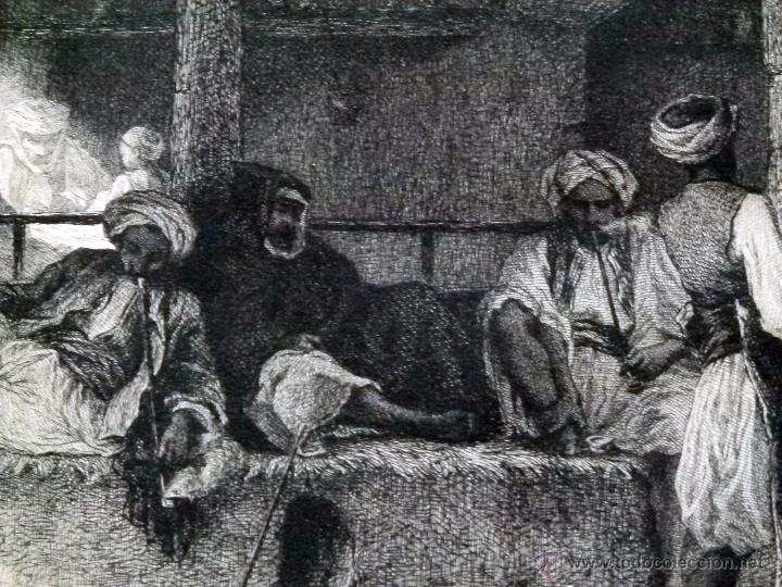 Arte: Antiguo grabado 1868 - Foto 2