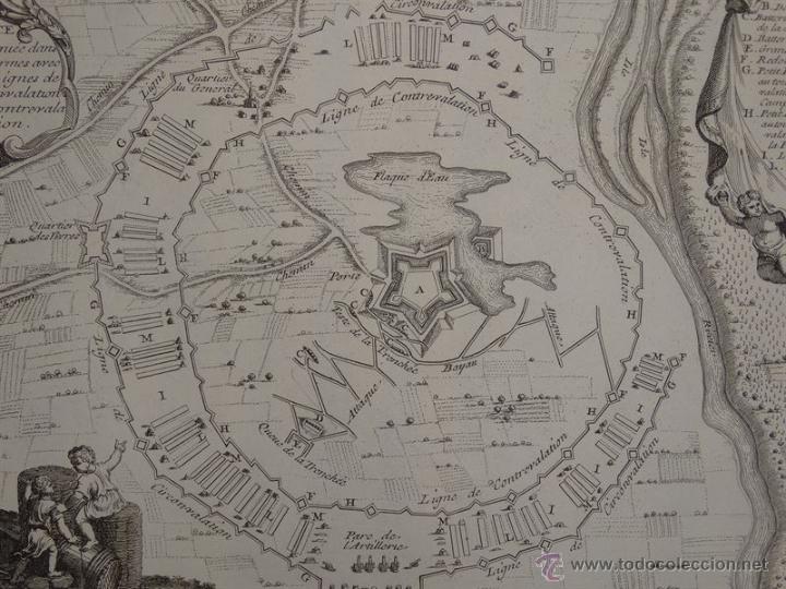 Arte: Plan de ataque a una fortaleza francesa, 1750. - Foto 3