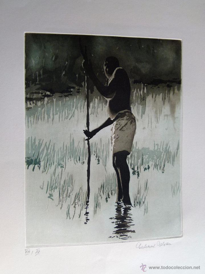 Arte: Grabado original de Eberhard Schlotter - Foto 1