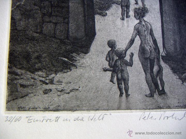 Arte: Grabado Aguafuerte de Peter Proksch - Foto 3