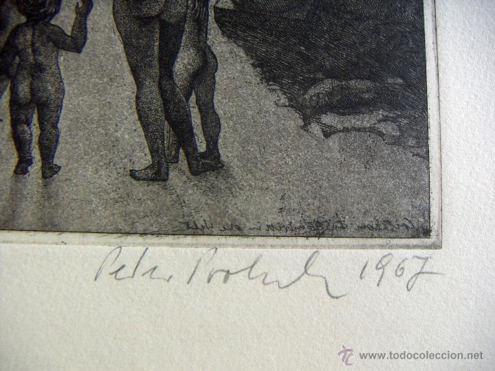 Arte: Grabado Aguafuerte de Peter Proksch - Foto 4