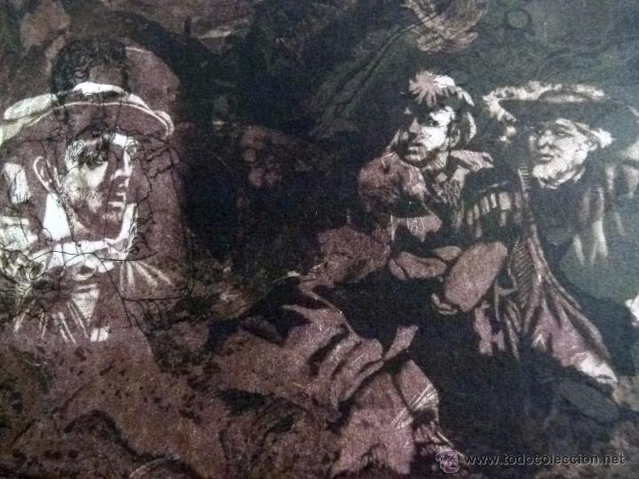 Arte: Grabado de El Quijote de Eberhard Schlotter - Foto 2
