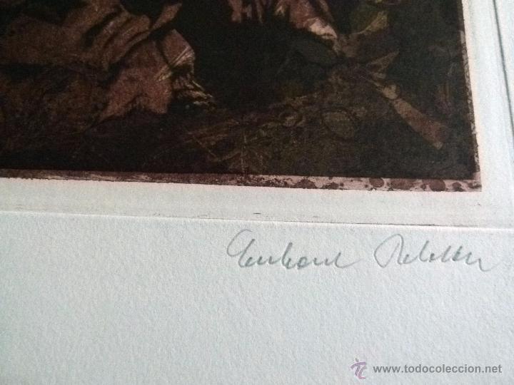 Arte: Grabado de El Quijote de Eberhard Schlotter - Foto 3