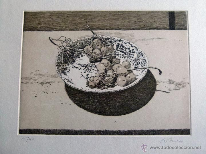 Arte: Grabado Aguafuerte original de Malte Sartorius - Foto 1