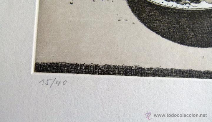 Arte: Grabado Aguafuerte original de Malte Sartorius - Foto 3