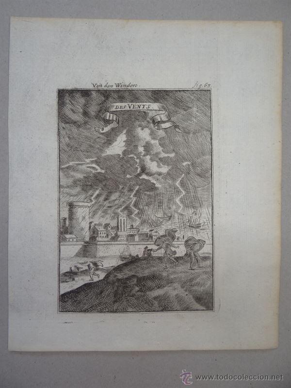 Arte: Vientos de tormenta, 1650. Mallet - Foto 1