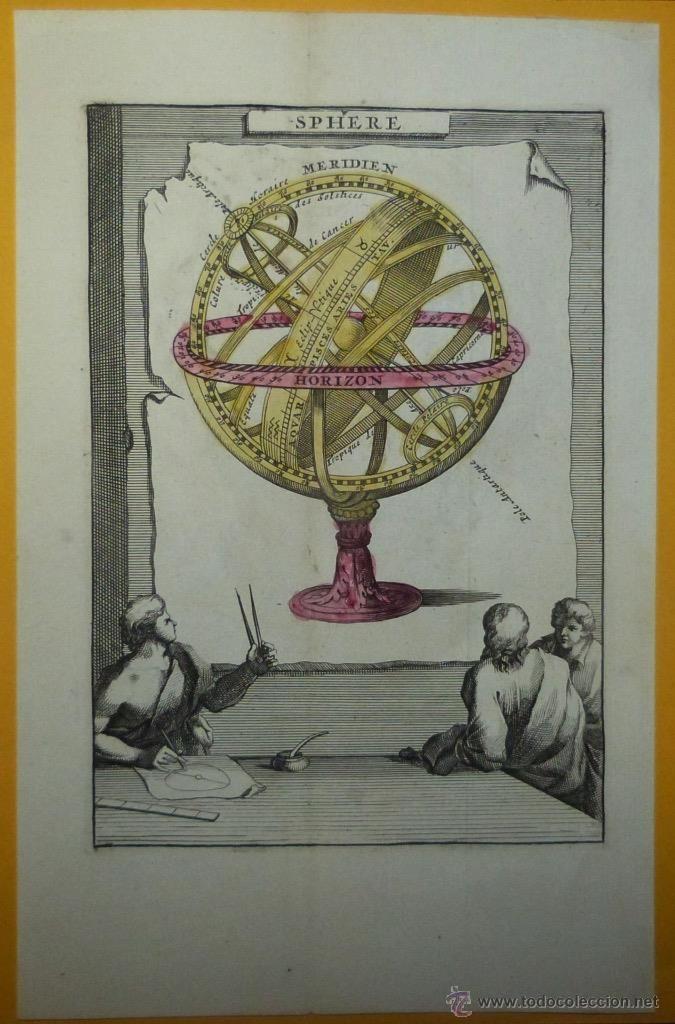 Arte: Esfera armilar, 1770. - Foto 1