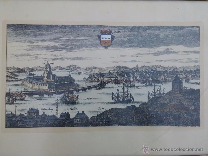 Arte: GRABADO DE VAN DER AVEELEN - 1709 - WIBORG - Foto 1