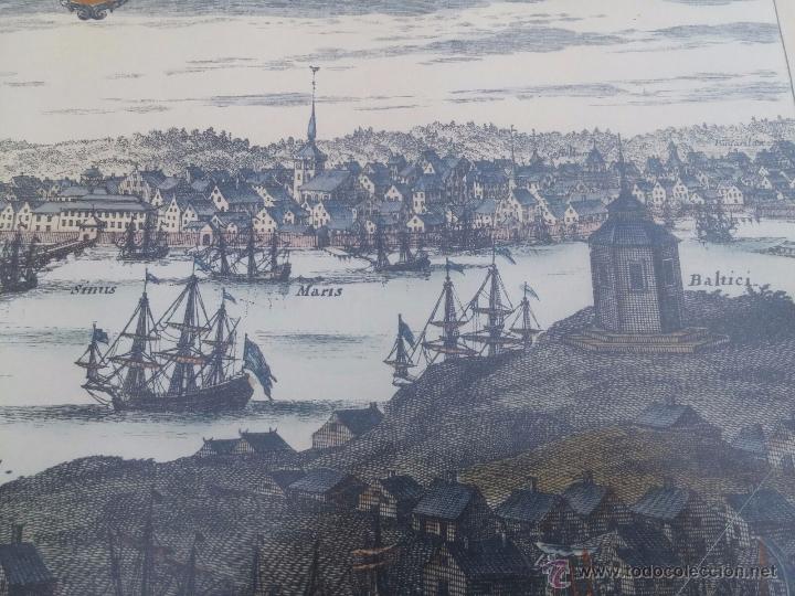 Arte: GRABADO DE VAN DER AVEELEN - 1709 - WIBORG - Foto 4