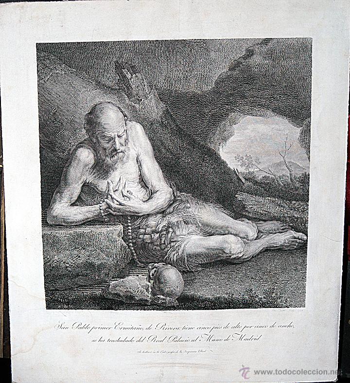 Arte: SAN PABLO PRIMER ERMITA&Ntilde;O; Joseph Rivera ping; Phi Criere sculp 1797 - Foto 2