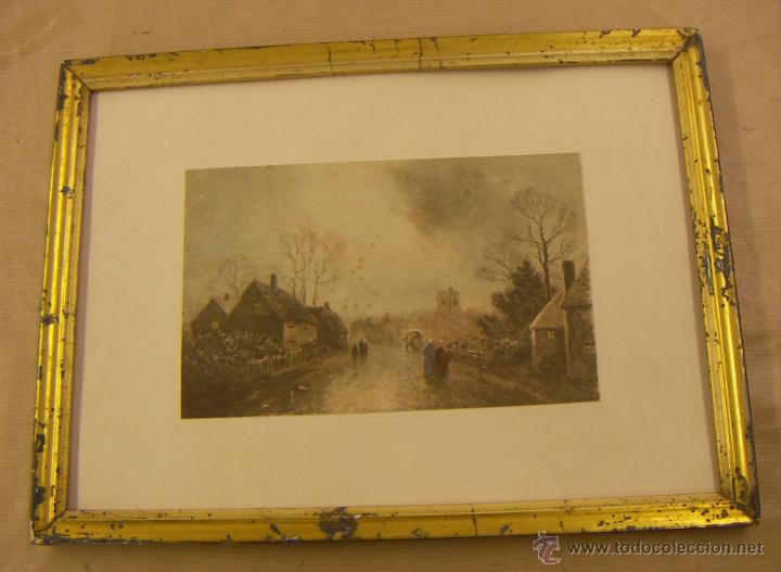 Arte: Antiguo grabado sin firmar - Foto 1