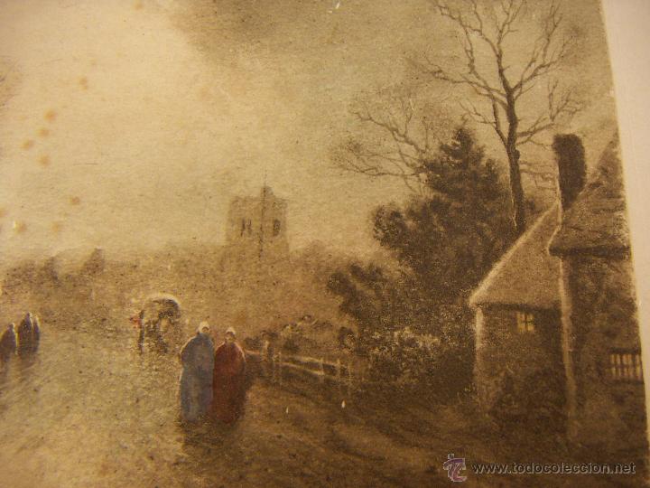 Arte: Antiguo grabado sin firmar - Foto 4