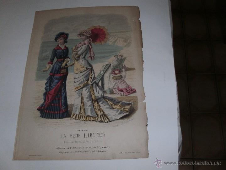 Arte: LE MODE ILLUSTR&Eacute;E - ANTIQUE ENGRAVING - - Foto 5