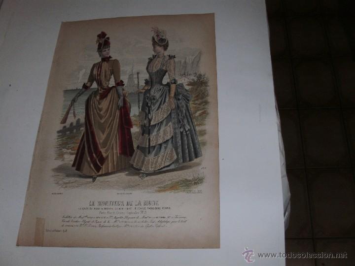 Arte: LA MODE ILLUSTR&Eacute;E - ANTIQUE ENGRAVING - - Foto 1