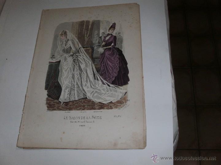 Arte: LA MODE ILLUSTR&Eacute;E - ANTIQUE ENGRAVING - - Foto 5