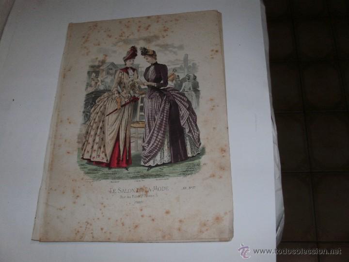 Arte: LA MODE ILLUSTR&Eacute;E - ANTIQUE ENGRAVING - - Foto 6